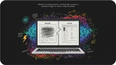 Illustration to article How Litero.ai Transformed My Academic Writing Experience