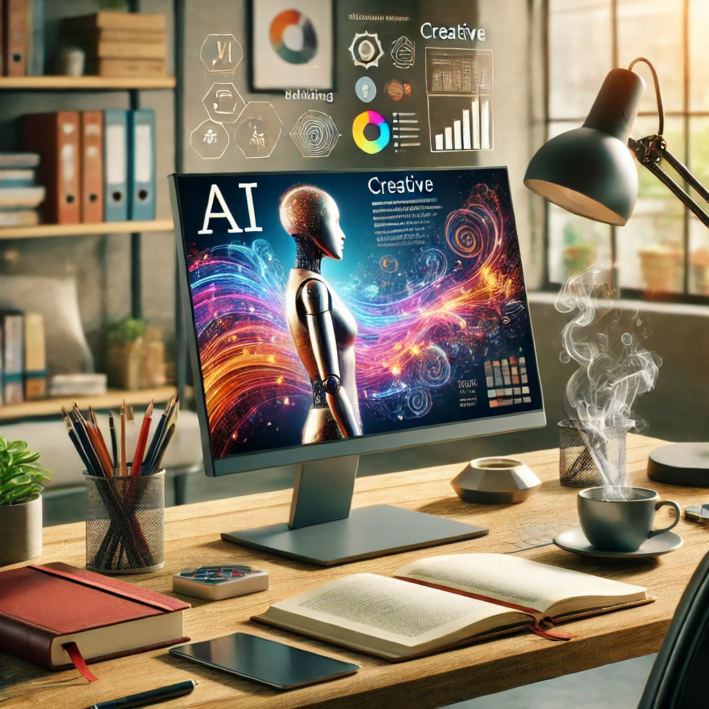 Dynamic Creative Workspace with AI Writing Tools.