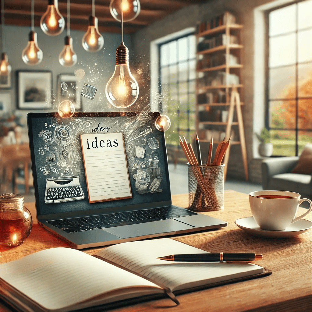 Modern Home Office Writing Setup