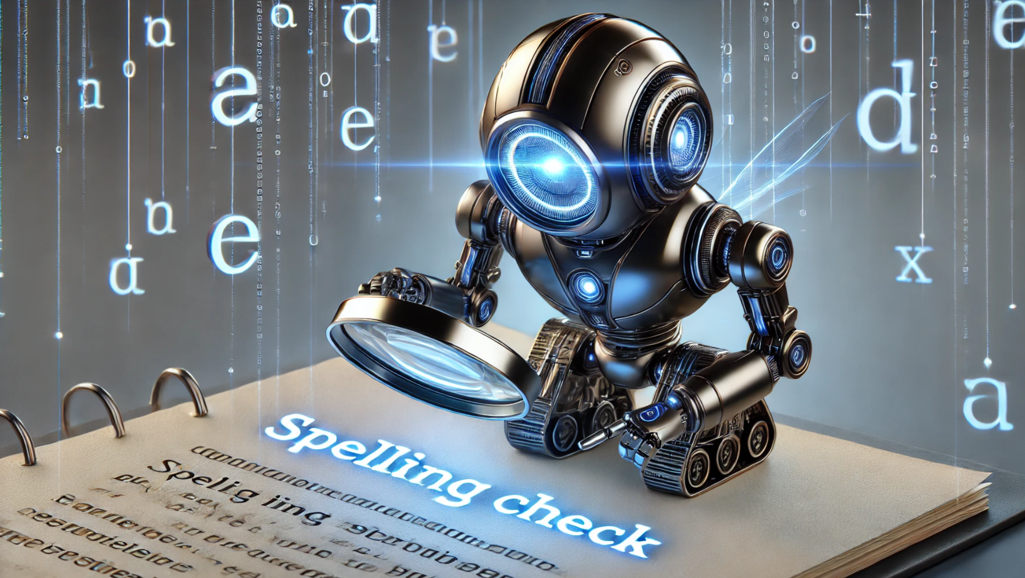 Spelling check in progress