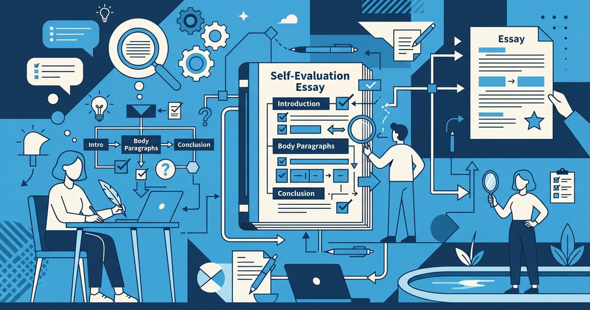 Self-Evaluation Essay: Structure and Sample - Litero Essay Examples